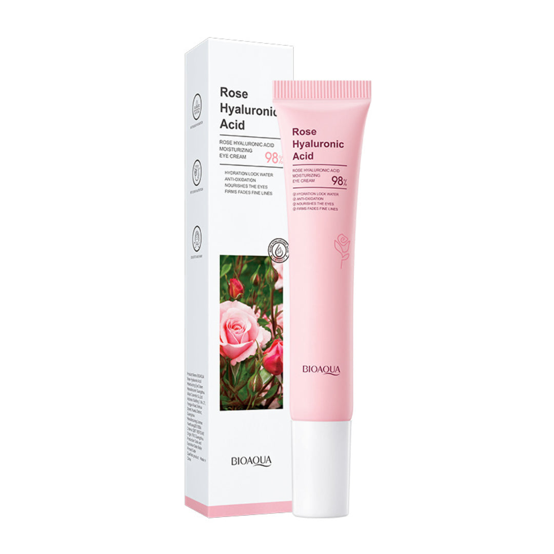 Crema Contorno de Ojos de Rosas — RosaGlow