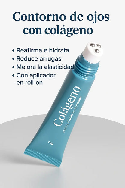 Crema de Colágeno Contorno de Ojos RosaGlow